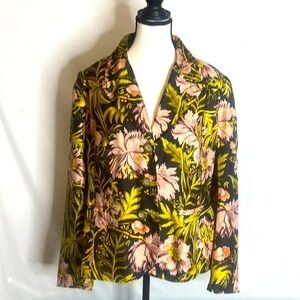 James Coviello for Spiegel Women’s Tropical Silk Blazer